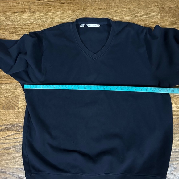 Men’s Navy V Neck Sweater XL Cutter & Buck Classic Casual - Picture 3 of 6